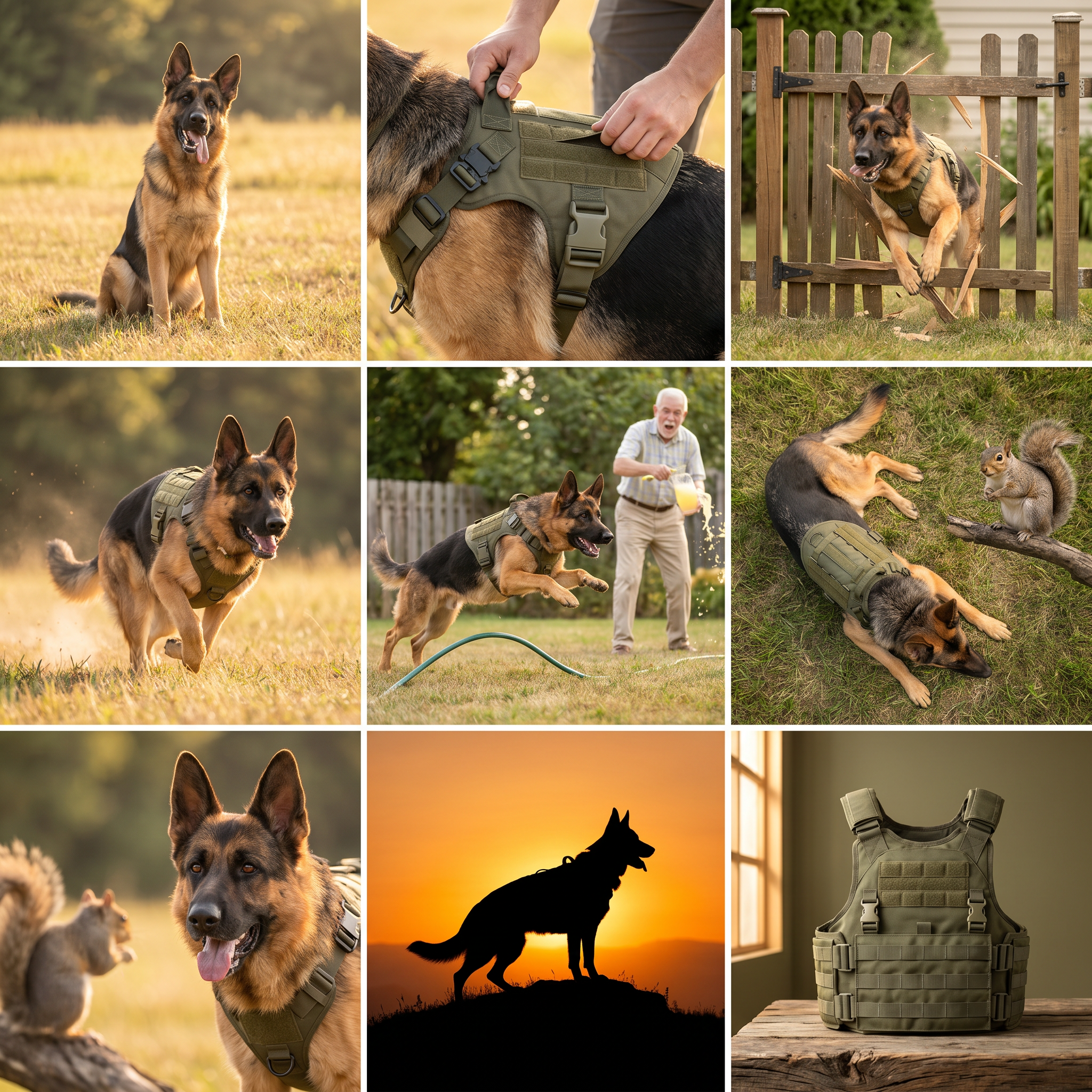 Tactical Dog Vest — Outdoor Adventure Harness